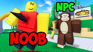 i Pretended to be a NPC and TROLLED People in ROBLOX Blox Fruits [upl. by Eden]