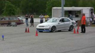 Mercedes C55 AMG Kleemann Autocross II [upl. by Naes989]