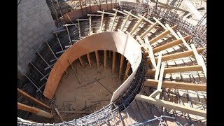 SPIRAL STAIRCASE RCC DETAILS [upl. by Lunsford]