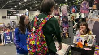 MCM London Comic Con October 2024 Day 3  Artist Alley [upl. by Quince]