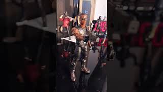 Toy Biz Marvel Legends Blade series 5 custom amp custom Whistler Fixed Blades legs [upl. by Arretak132]