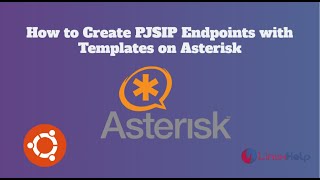 How to create an endpoint and Dialplan on Asterisk [upl. by Laina]