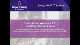 OneNote for Windows 10 Inserting Files and Links [upl. by Hayden]