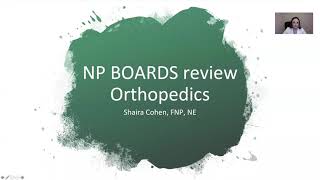 Orthopedics Review for NP boards [upl. by Inan863]