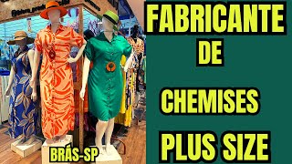 FABRICANTE DE CHEMISES PLUS BRÁS SP [upl. by Ahseet]