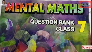 How to solve Data Handling class 7 Mental Maths short trick chapter 3 Q 14 to 20 part 3 [upl. by Dewey216]