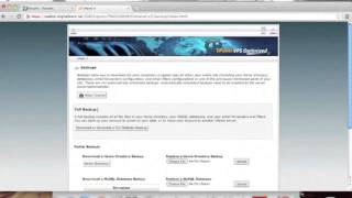 vBulletin 5 Connect Database Backup via Cpanel [upl. by Maxfield766]