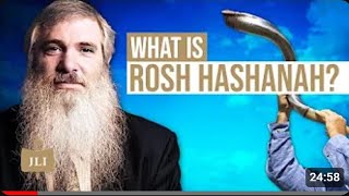 The True Meaning Behind the Rosh Hashanah Holiday [upl. by Eninahpets108]