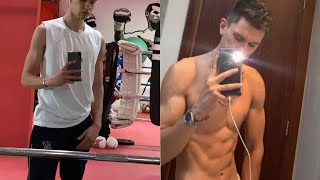 Mi transformación física 6 meses ectomorfo [upl. by Dirtsa]