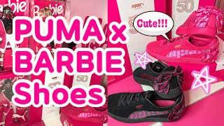 HAUL PUMA x BARBIE SNEAKERS♡AZUSA BARBIE [upl. by Yusem]