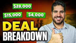 47000 In 3 Real Estate Deals BROKEN DOWN [upl. by Akeem891]