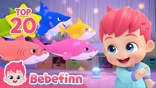 Top Nursery Rhymes  Bebefinn Baby Shark and More Songs for Kids [upl. by Adnohsal]