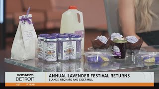 Blakes Annual Lavender Festival returns this weekend [upl. by Seira]