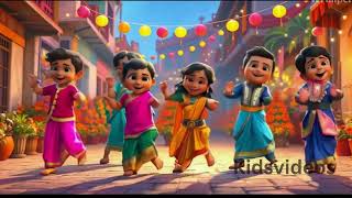 Diwali Song for KidsHappy Diwali Song for Kidskidsvideoskidskidsbedtimestorieskidslivekidsvideo [upl. by Aneelad]