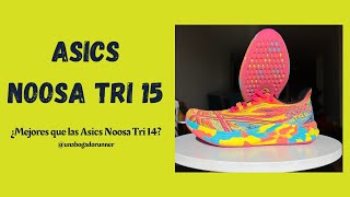 REVIEW ASICS NOOSA TRI 15  EN ESPAÑOL  ¿MEJORES QUE LAS ASICS NOOSA TRI 14 [upl. by Bucher]