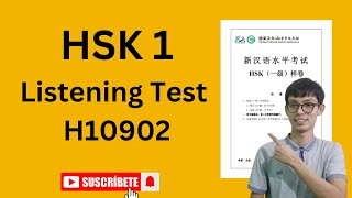 HSK 1 Listening with answers H10902 [upl. by Laira466]