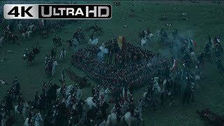 The Battle of Waterloo Scene  Napoleon 2023 4K 60FPS Final Scene [upl. by Onairotciv9]