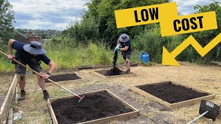 Building Raised Garden Beds  Allotment Episode 3 [upl. by Danielle703]