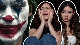 Tears and Shock😭😱 JOKER 2019 Bestie’s First Time Watching REACTION [upl. by Ahsercal757]