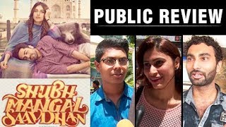 Shubh Mangal Saavdhan Public Review  Bhumi Pednekar Ayushmann Khurrana [upl. by Persian400]