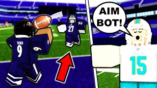 LEAGUE QB Goes UNDERCOVER as a NOOB Football Fusion 2 [upl. by Dnomed199]