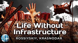 Russian Ghetto Krasnodar Region  Flooded Roads amp Dirty Streets  Documentary Vlog ENG SUB [upl. by Masera602]