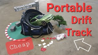 How to make your own RC Drift track for cheap use anywhere [upl. by Ordnagela]