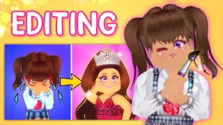 How to Make Thumbnails 🎨 Princesses Dont Cry [upl. by Lily]