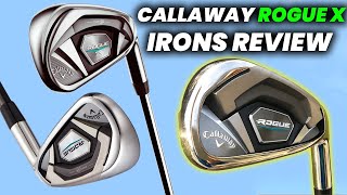 Callaway Rogue X Irons 2024 Review for MidHandicap Golfers [upl. by Inafit195]