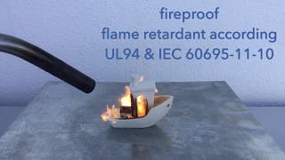 Smartfil FP Fireproof by SMART MATERIALS 3D PRINTING [upl. by Sopher]