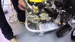 changing male famale swivel adfaptor on unloader valve of pressure washer [upl. by Sihtnyc]