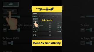 🔥AKM 6X Zero Recoil sensitivity  akm 6x no Recoil Spray  akm 4X Zero Recoil sensitivity [upl. by Morten]