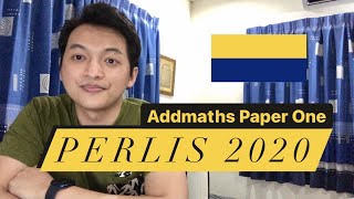 SPM Add Math  Perlis 2020 Paper 1 [upl. by Eanehs]