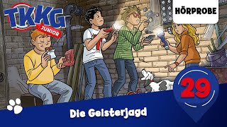 TKKG Junior  Folge 29 Die Geisterjagd  Hörprobe zum Hörspiel [upl. by Nylssej455]