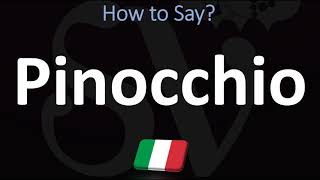 How to Pronounce Pinocchio CORRECTLY [upl. by Aikkin667]