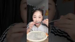 ASMR EATING SHAVED ICE CRUNCHY WITH PASSION FRUIT AND POMEGRANATE [upl. by Rangel499]