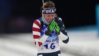 Pulaskinative biathlete highlights Olympians in 2024 Bellin Run [upl. by Katalin]