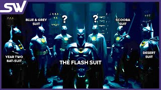 All New Batsuits in The Flash Explained [upl. by Lhadnek]