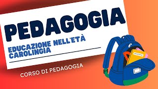 8 Leducazione nelletà carolingia la schola palatina [upl. by Niamart]