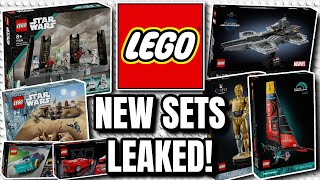 NEW LEGO SET LEAKS Star Wars Technic Marvel amp MORE [upl. by Ecital669]