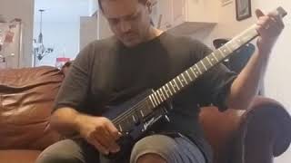 Guitar Improv over Cynic quotVeil of Mayaquot Steinberger GTPro Guitar [upl. by Anirrak]