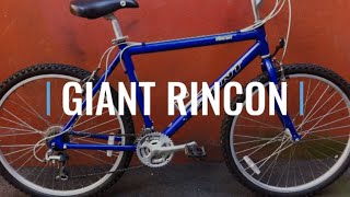 Giant Rincon Vintage Mountain Bike 90s [upl. by Yddub510]