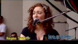 Regina Spektor  The Flowers Lollapalooza 2007 [upl. by Apostles778]