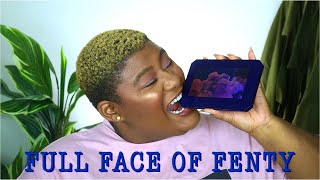 Full Face of Fenty ft Facetime Friends 🥴 lmao [upl. by Maguire150]