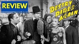 Destry Rides Again 1939  Movie Review [upl. by Tyree840]