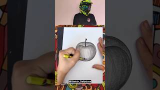 Drawing Apple 🍎🤩 shortsfeed shorts trending ytshorts [upl. by Kinnie39]