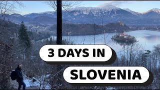 3 Days in Slovenia Winter 2022 Ljubljana Lake Bled Postojna Caves amp Predjama Castle [upl. by Ynohtnaluap649]