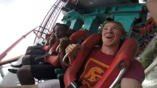 Knotts Berry Farm Rides with GoPro [upl. by Kier723]