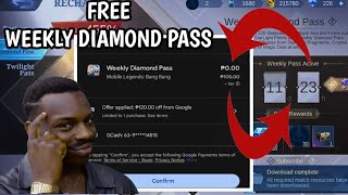 Free Weekly Diamond Pass Tricks MLBB amp How to install Google Play Games Beta Mobile Legends [upl. by Dloreg588]