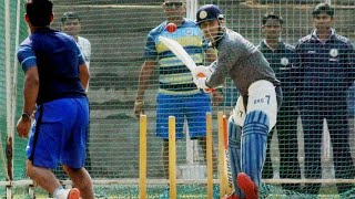 MSDhoni Practice 2018  Huge Sixes into the stands [upl. by Gagnon168]